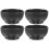 4 Pcs Dipping Bowls Seasoning Dish for Dining 4