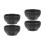 4 Pcs Dipping Bowls Seasoning Dish for Dining 6