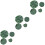 3 Sets Of 8Pcs Artificial Lotus Leaf Eva Stage Props Green 5