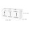 Rectangular Wooden Cutlery Holder With Compartments For Forks Spoons 3
