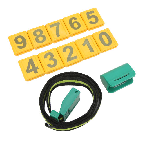 Cow Collar Wear Resistant Plastic Pedometer ID Plate 2