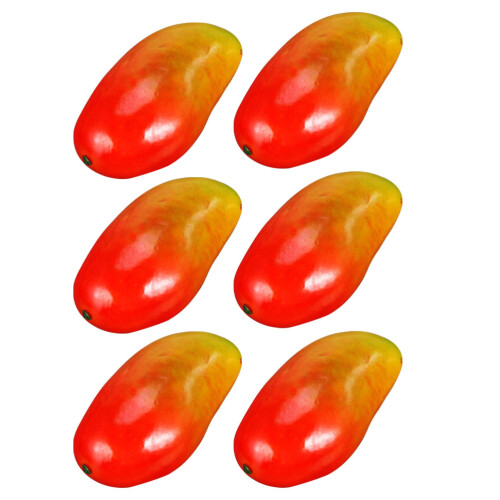 12 Pcs Artificial Fruit Model Ornament Realistic Design 1