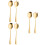 6 Pcs Stainless Steel Serving Spoons For Fruit Salad And Fork 7