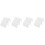 8 Pcs Graffiti Recording Greeting Cards Paper Talking Blessing Blank 6
