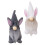 10 Pcs Easter Bunny Gnome Doll Scandinavian Home Decor Rabbit 1
