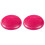 2Pcs Extra Thick Inflated Wobble Cushion Balance Disc Pink 2