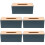 5Pcs Modern Rectangle Tissue Storage Box Holder Case 8