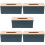 5Pcs Modern Rectangle Tissue Storage Box Holder Case 10