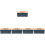 5Pcs Modern Rectangle Tissue Storage Box Holder Case 7