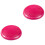 2Pcs Extra Thick Inflated Wobble Cushion Balance Disc Pink 3
