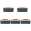 5Pcs Modern Rectangle Tissue Storage Box Holder Case 4