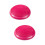 2Pcs Extra Thick Inflated Wobble Cushion Balance Disc Pink 7