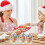 12 Pcs Plastic Fillable Egg Ornaments For Decor And Candy Storage 5