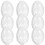 12 Pcs Plastic Fillable Egg Ornaments For Decor And Candy Storage 7