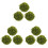 9 Pcs Artificial Hanging Topiary Plant Balls For Ceiling Green 2