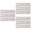 9 Pcs Multi-Function Kids Rulers With Cork Backing Portable Straight 8