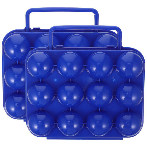 10 Pcs Camping Egg Carriers Storage Cases For Outdoor Picnic Use