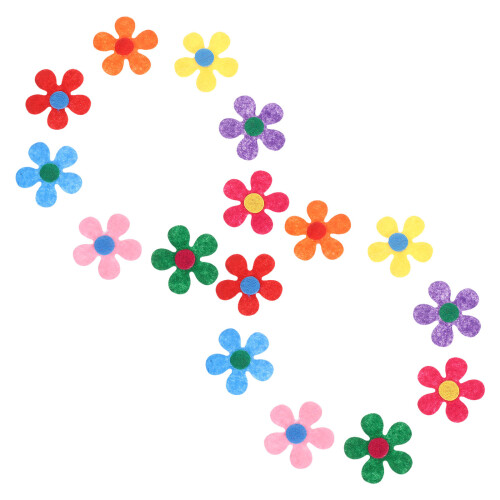 400 Pcs Felt Flowers For Diy Crafts And Decorations