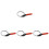 4Pcs Plumbing Wrench Mechanic Hand Tool Oil Filter Removal Spanner 4