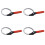 4Pcs Plumbing Wrench Mechanic Hand Tool Oil Filter Removal Spanner 7
