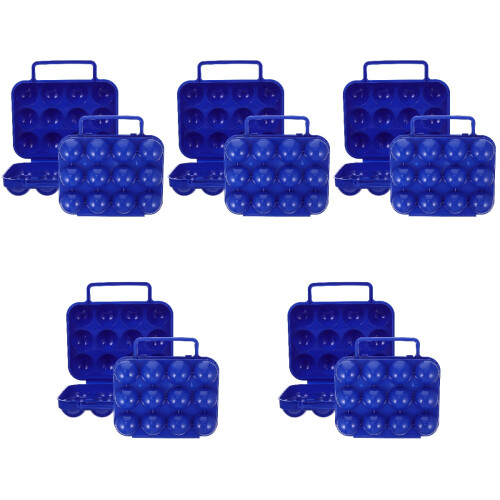 10 Pcs Camping Egg Carriers Storage Cases For Outdoor Picnic Use 2