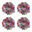 4000 Pcs Felt Round Pads For Crafts Diy In Assorted Colors 4