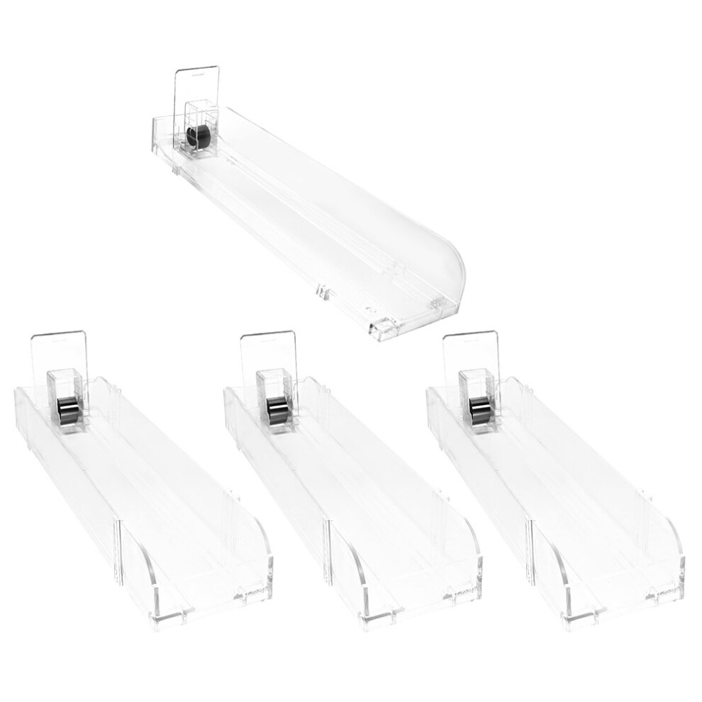 Villcase 16 Pcs Automatic Dispenser Push Tray Display Rack