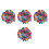 4000 Pcs Felt Round Pads For Crafts Diy In Assorted Colors 5