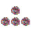 4000 Pcs Felt Round Pads For Crafts Diy In Assorted Colors 7