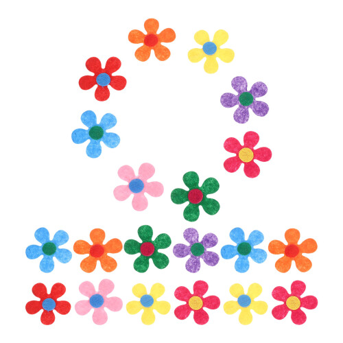400 Pcs Felt Flowers For Diy Crafts And Decorations 2
