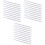 30 Pcs Clear Triangular Plastic Ruler For Students 3