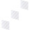 30 Pcs Clear Triangular Plastic Ruler For Students 5