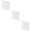 30 Pcs Clear Triangular Plastic Ruler For Students 9