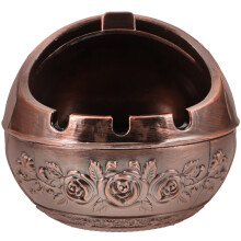 3Pcs Convenient Desktop Lidded Ashtray For Household And Office