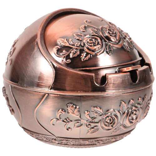 3Pcs Convenient Desktop Lidded Ashtray For Household And Office 2