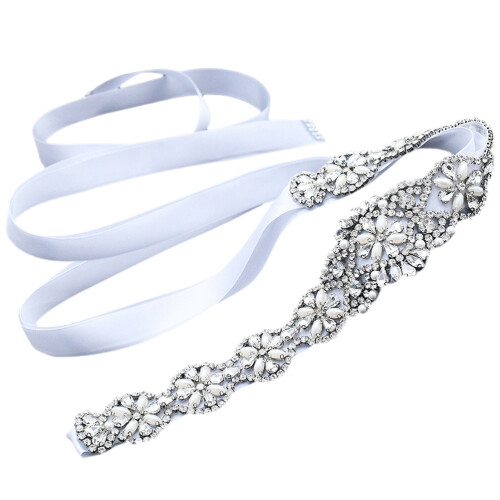 5 Pcs Veil Sparkling Belt Delicate Bridesmaid Miss