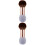 2 Pcs Practical Women Blush Brush Powder Brush Multi-Purpose Cosmetics 5