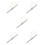 5 Pcs Veil Sparkling Belt Delicate Bridesmaid Miss 10