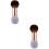 2 Pcs Practical Women Blush Brush Powder Brush Multi-Purpose Cosmetics 6