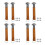 8 Pcs Pot Handle Replacement For Frying Pan And Milk Pan Cookware 5