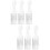 6 Pcs Transparent Plastic Foaming Bottles Portable Sub Bottles 7