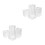 8 Pcs Crystal Candle Holders For Home Wedding Decor 9