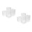 8 Pcs Crystal Candle Holders For Home Wedding Decor 6