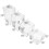 8 Pcs Crystal Candle Holders For Home Wedding Decor 11