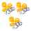 3 Sets Electric Pipe Threader Kit For PVC Plastic Pipes 9