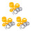 3 Sets Electric Pipe Threader Kit For PVC Plastic Pipes 6