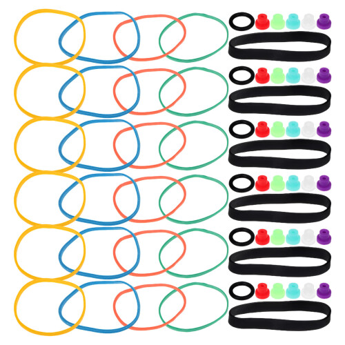 5Pcs Parts Kit With Silicone Rings Bands Pins Box 1