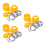 3 Sets Electric Pipe Threader Kit For PVC Plastic Pipes 10