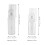 2pcs Powder Spray Bottles 35ml 50ml Refillable Dispenser 2
