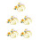 15 Pcs Cute Bunny Headband With Colored Egg Decorations For Easter 6
